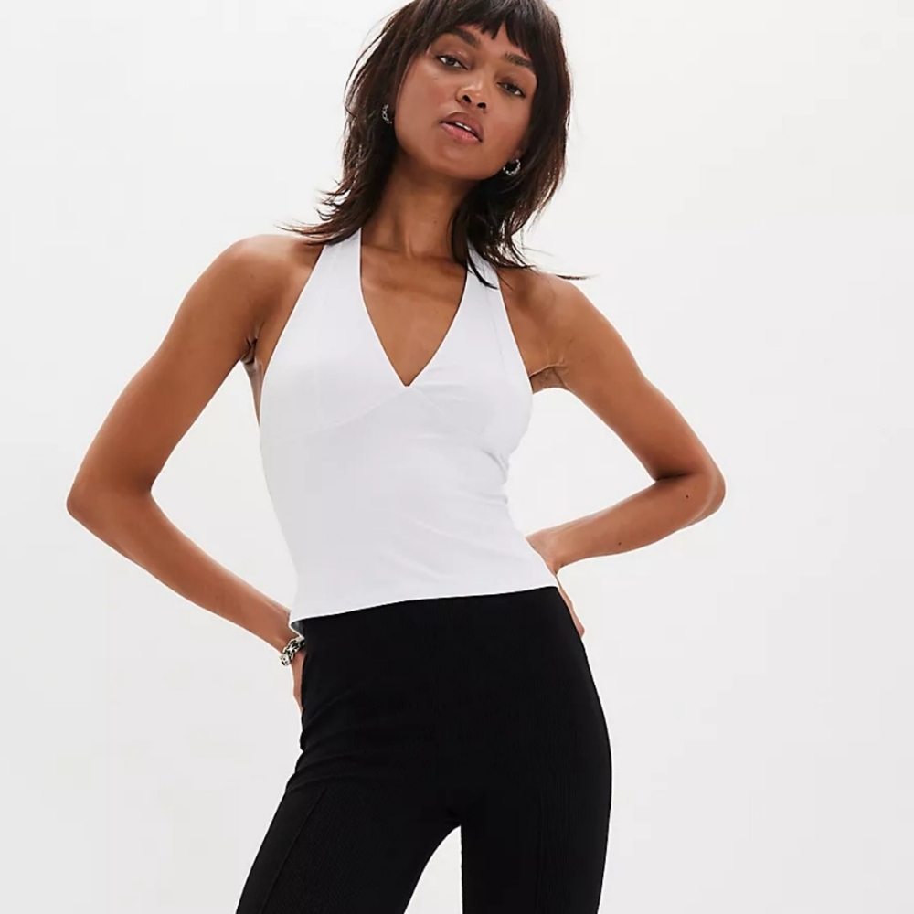 NWT Free People Still Here Halter Cami Size S